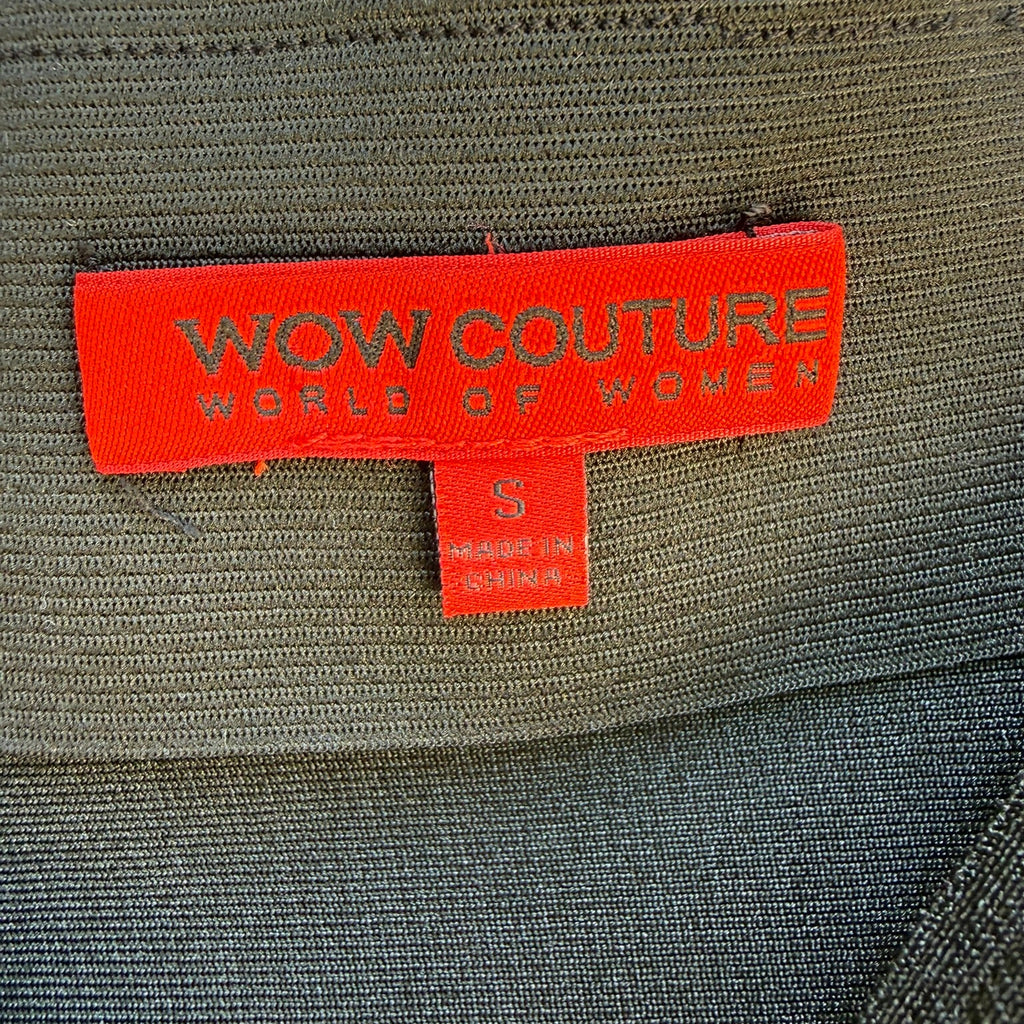 Wow Couture Black Bandage Skirt Size Small