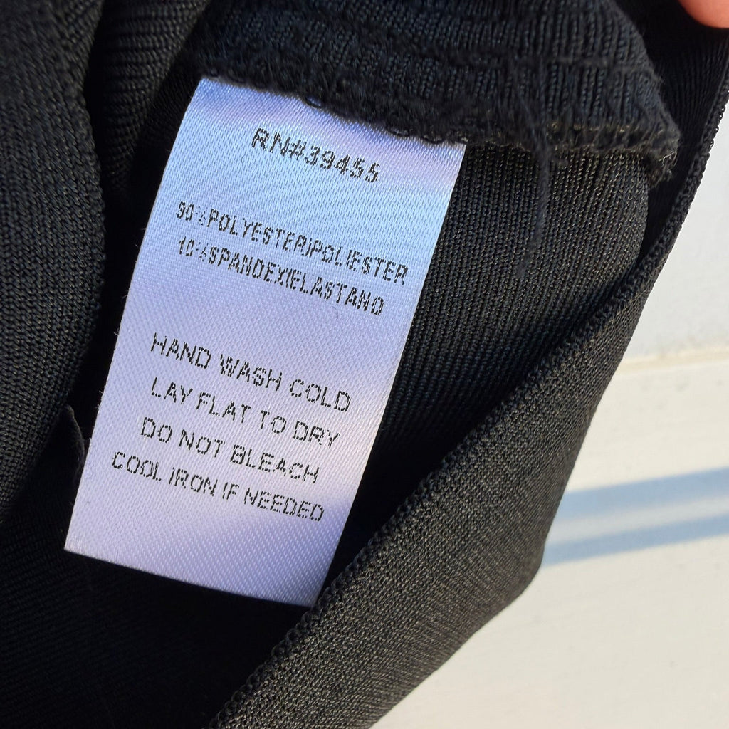 Wow Couture Black Bandage Skirt Size Small