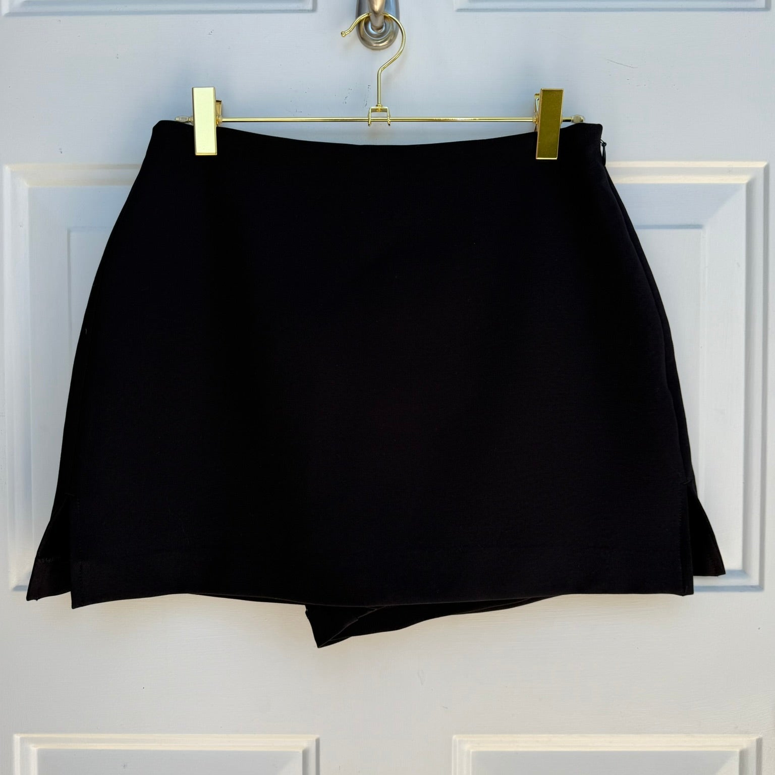 Express Editor Studio Stretch Twill Super High Waisted Skort Size 4
