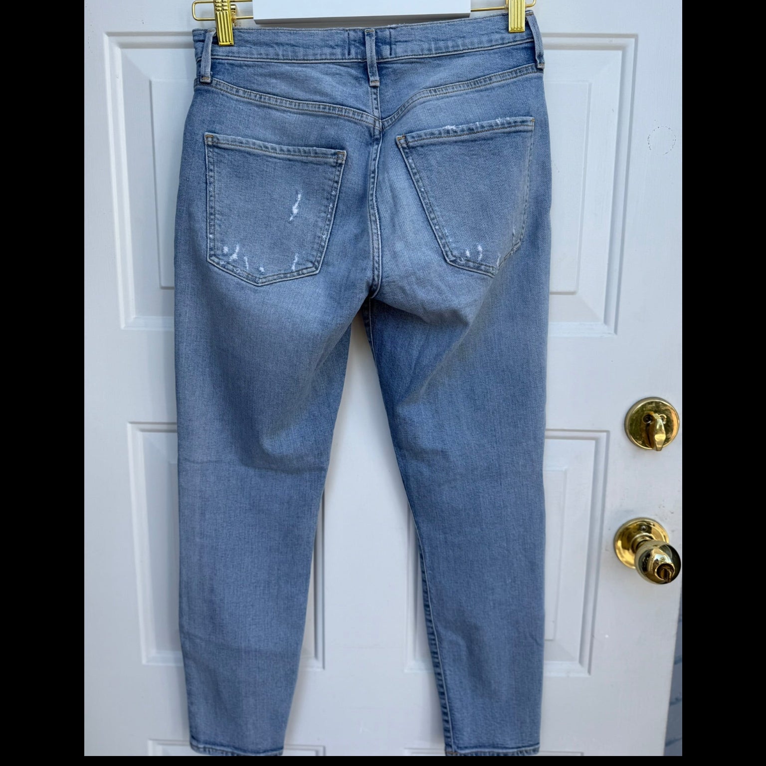 Agolde Premium Distressed Skinny Jeans Size 27