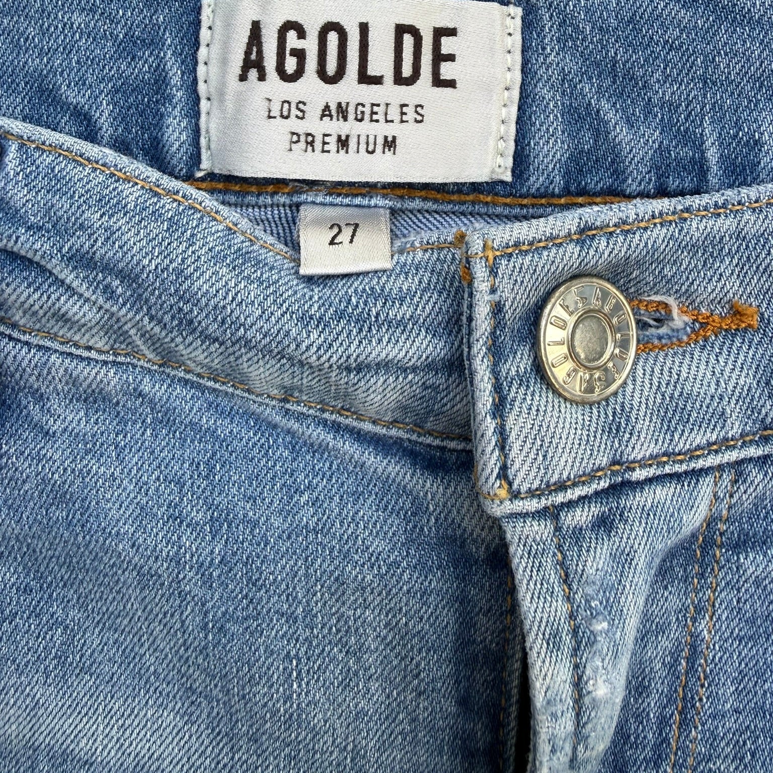 Agolde Premium Distressed Skinny Jeans Size 27