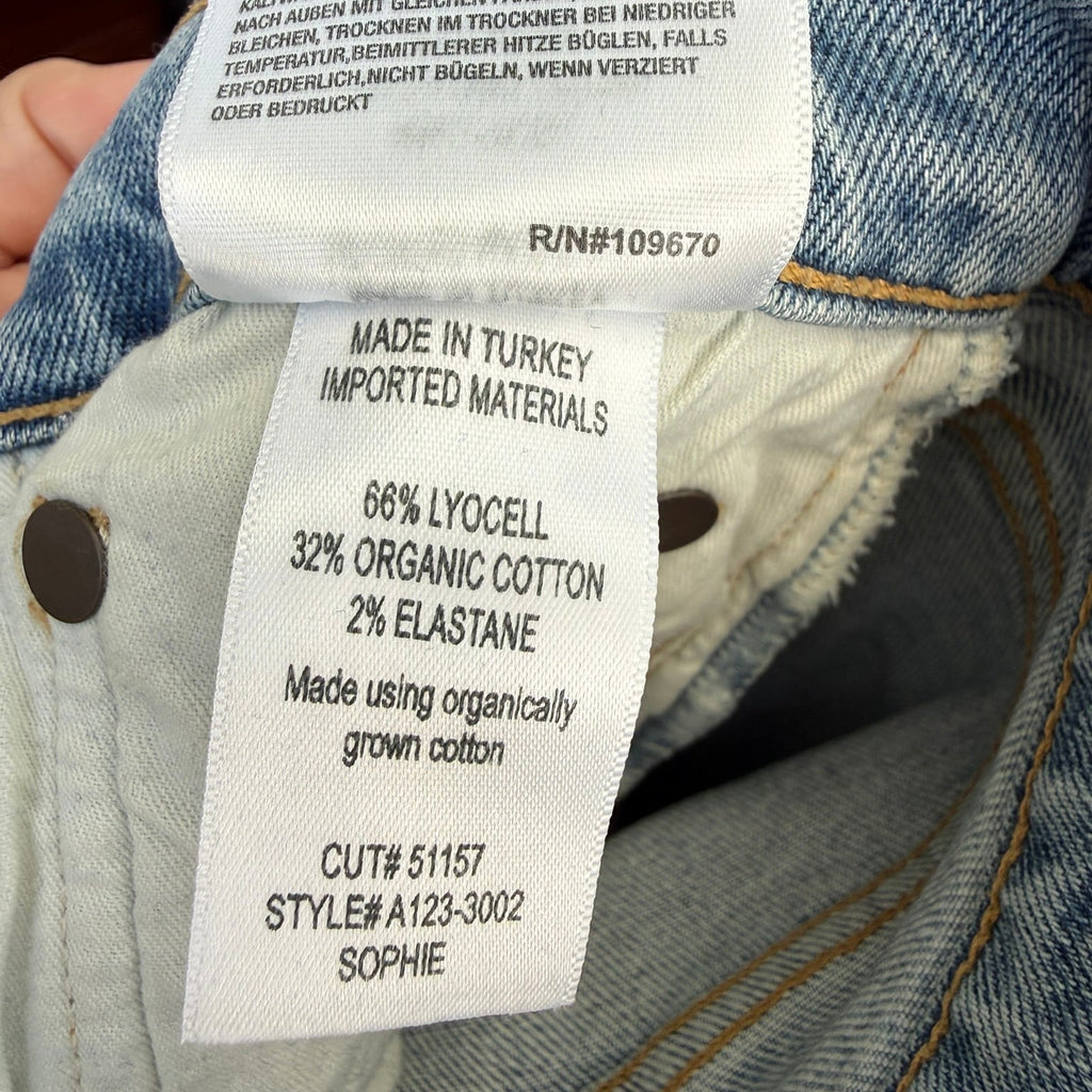 Agolde  Sophie Mid Rise Ankle Jeans Size 28