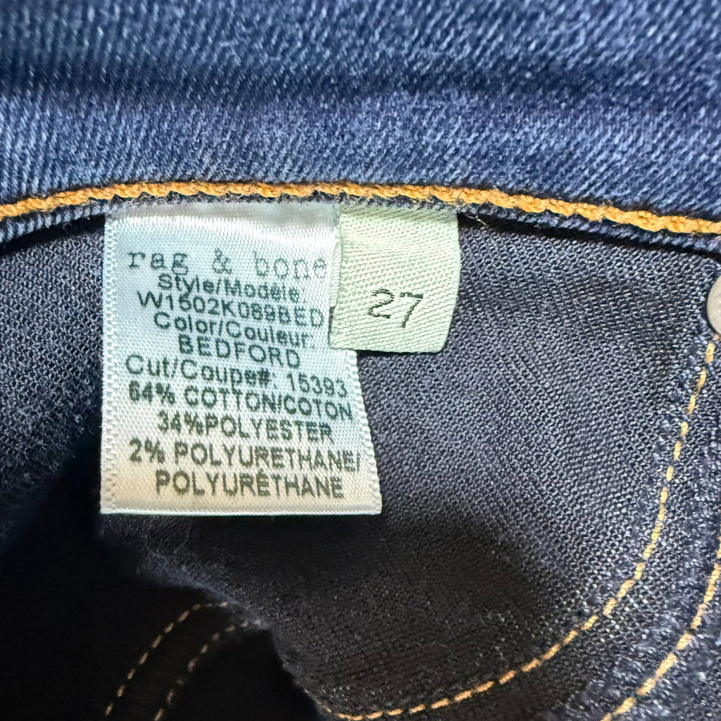Rag & Bone Bedford Skinny Jeans Size 27