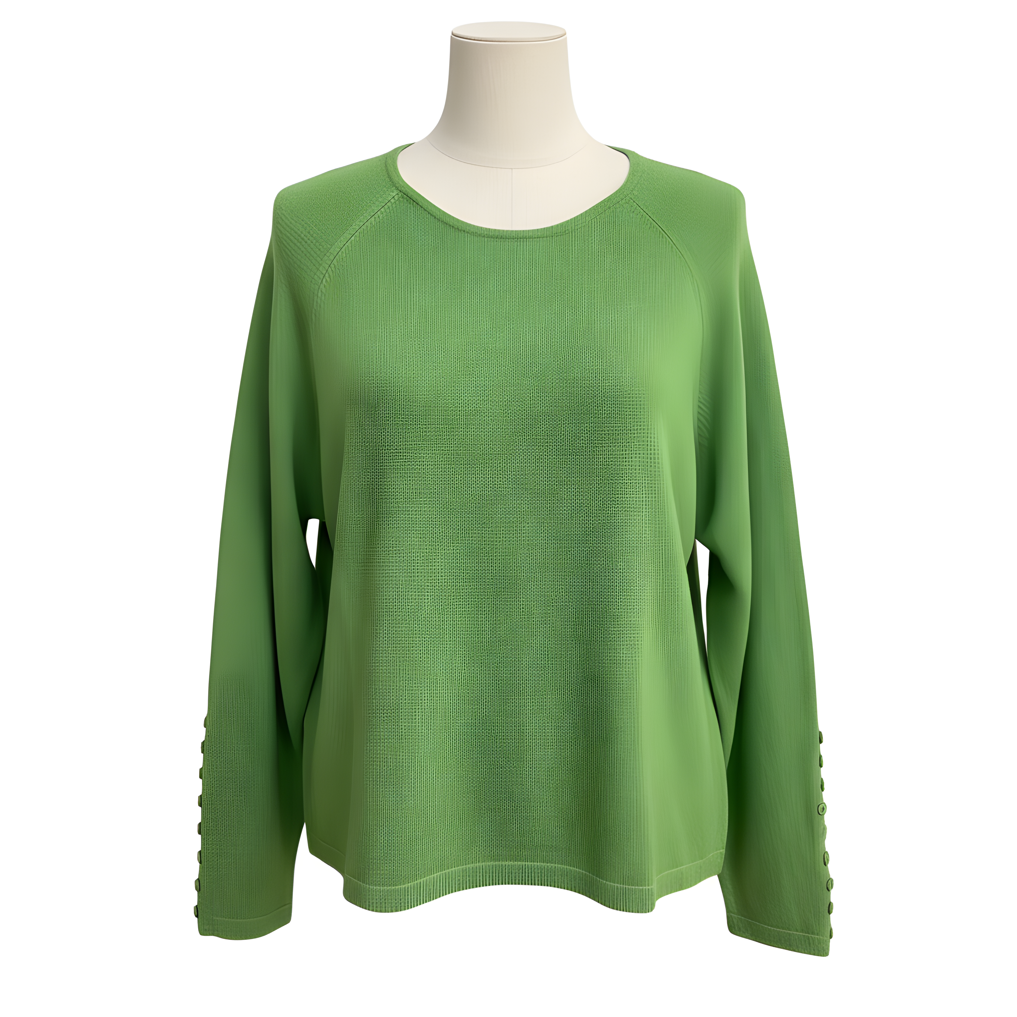J. McLaughlin Jamey Kelly Green Sweater Size XL