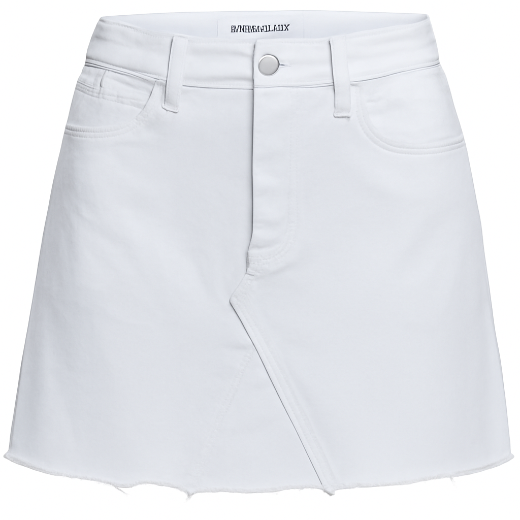 Flying Monkey White Denim Mini Skirt Size 29