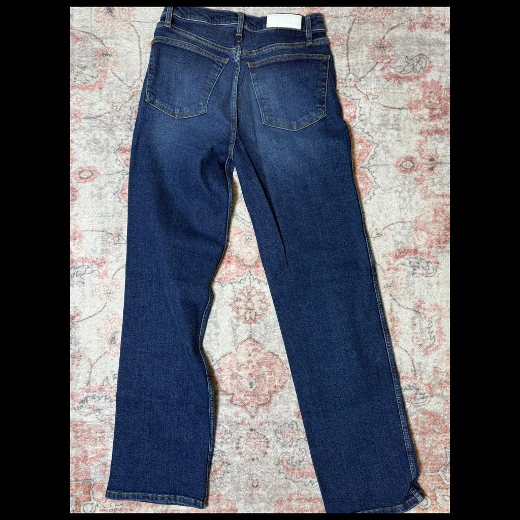 RE/DONE 90s High Rise Loose Jetty Blue Vintage Jeans Size 27
