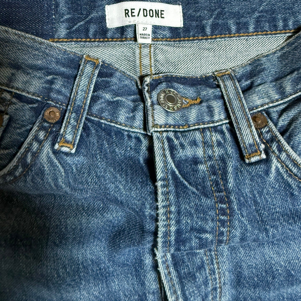 Re/Done 70s Stove Pipe Jeans Size 27