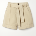 Blank NYC High-Rise Belted Twill Shorts Size 27