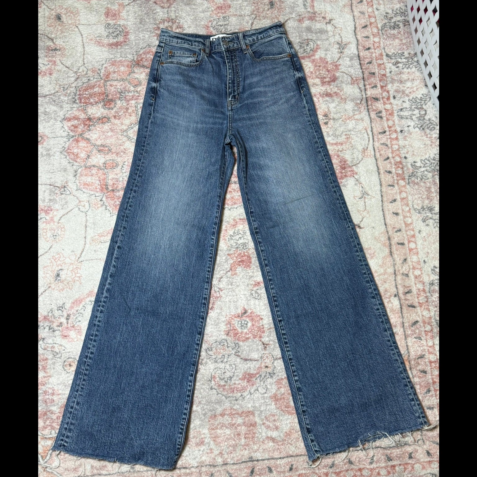 Daze High Rise Wide Leg Jeans Size 27