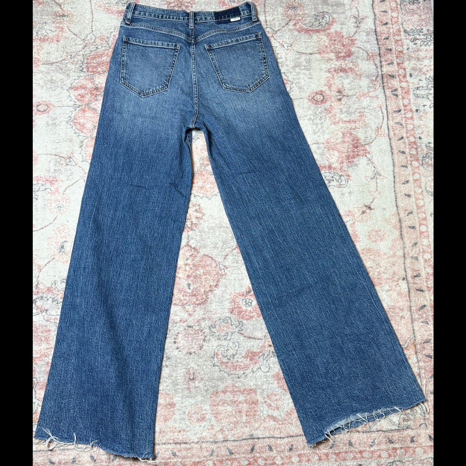 Daze High Rise Wide Leg Jeans Size 27
