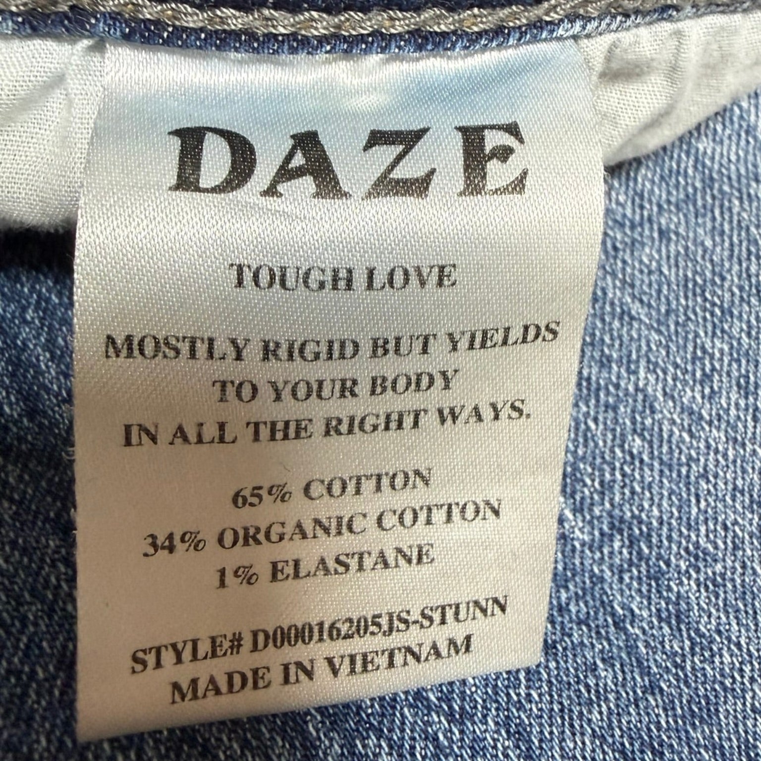 Daze High Rise Wide Leg Jeans Size 27