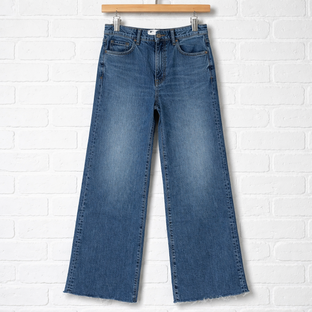 Daze High Rise Wide Leg Jeans Size 27