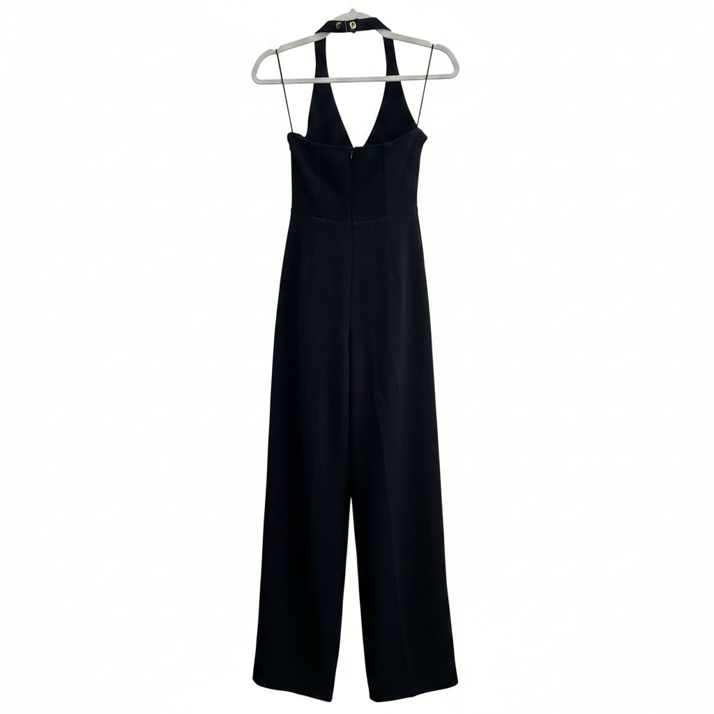 Wilfred Halter Neck Wide Leg Jumpsuit Size 2