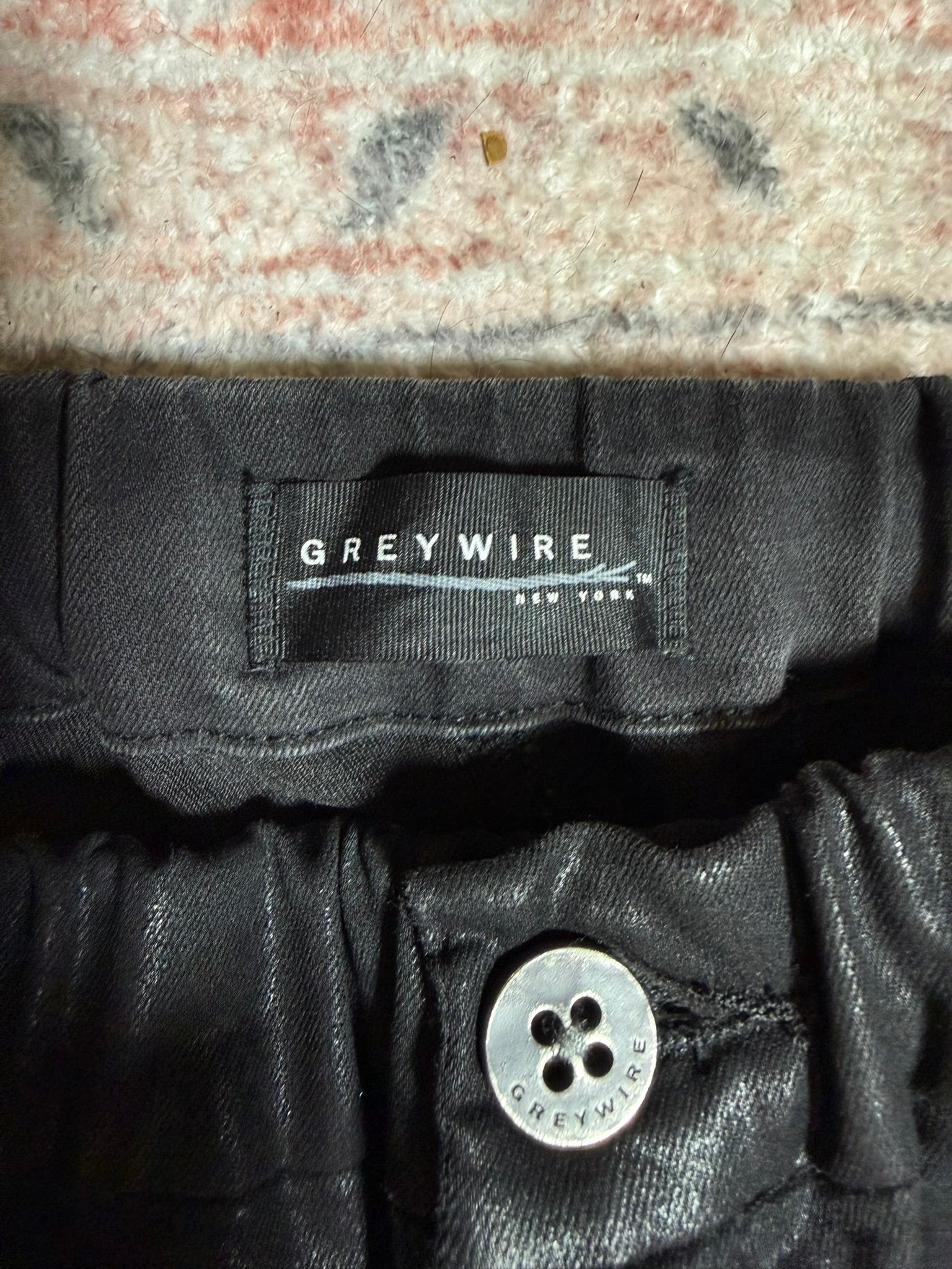 Greywire Coated Mid-Rise Jogger Pants Size 26