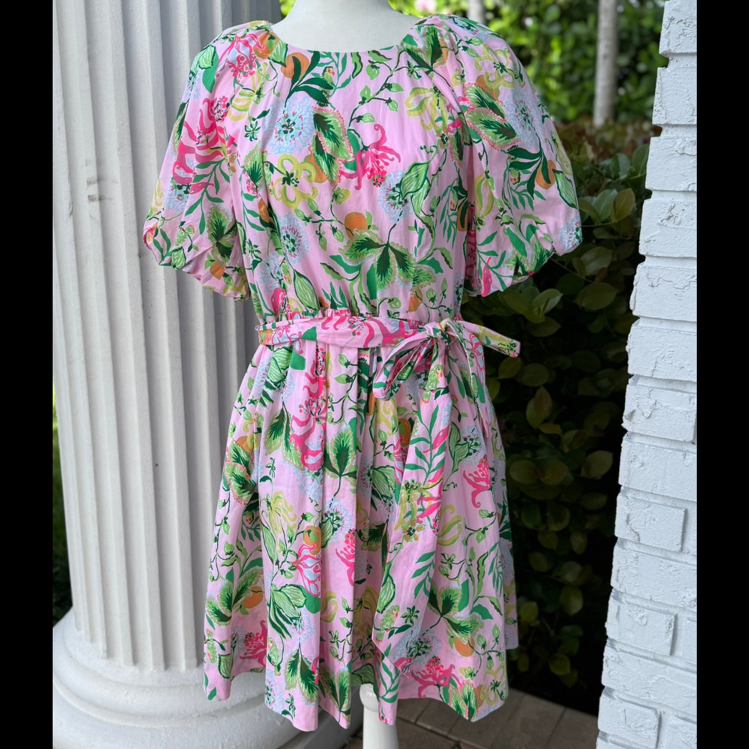 Lilly Pulitzer Knoxlie Elbow Sleeve Dress Size 14
