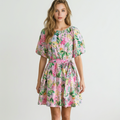 Lilly Pulitzer Knoxlie Elbow Sleeve Dress Size 14