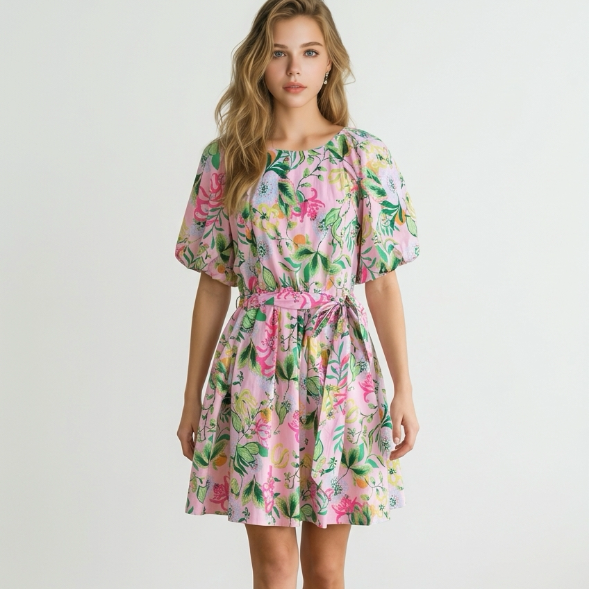 Lilly Pulitzer Knoxlie Elbow Sleeve Dress Size 14