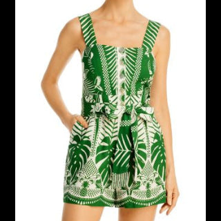 Farm Rio Macaw Elegance Romper Size XL