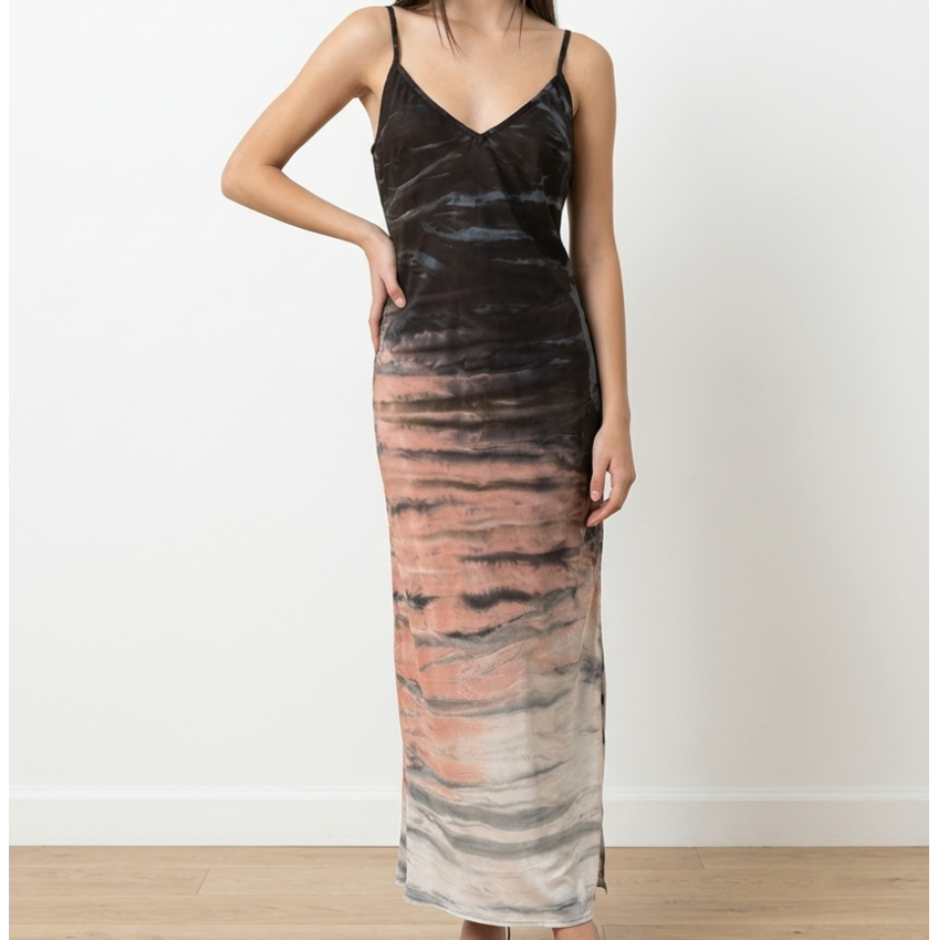 River & Sky Hand-Dyed Slip Dress Size Small