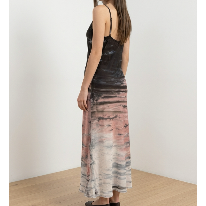 River & Sky Hand-Dyed Slip Dress Size Small