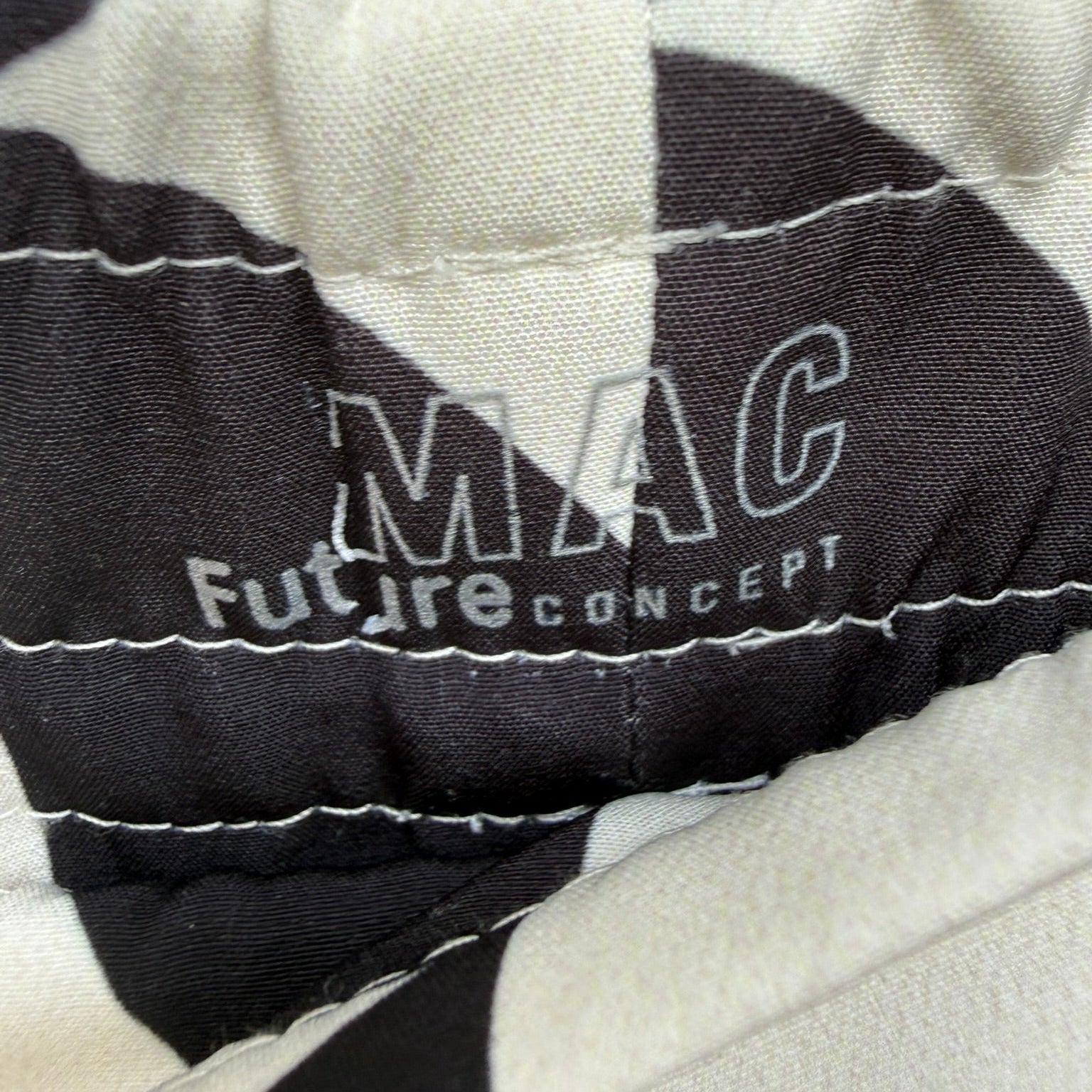 MAC Future Concept Printed Wide-Leg Trousers Size 32