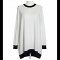 Planet by Lauren G Colorblock Sweater- One Size