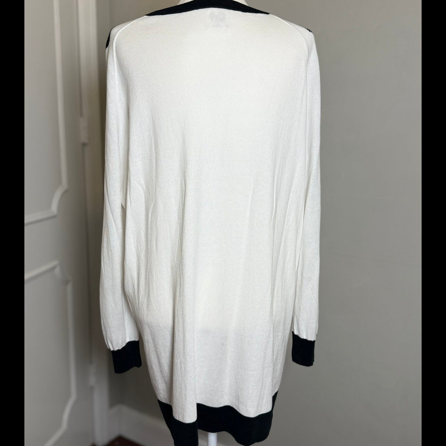 Planet by Lauren G Colorblock Sweater- One Size