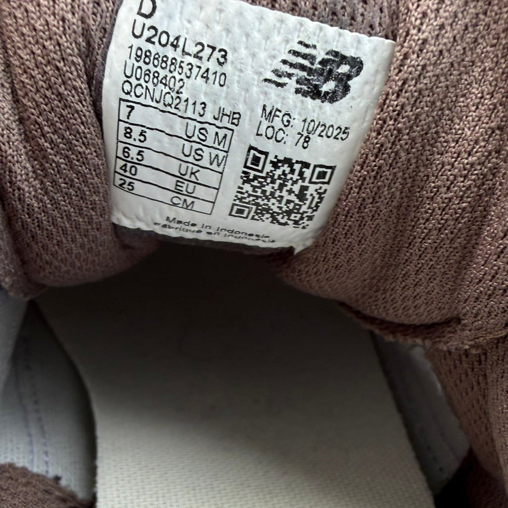 New Balance 204L Neutral Gray Sneakers Size 8.5