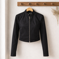 Alo Yoga Black Moto Jacket Size Small