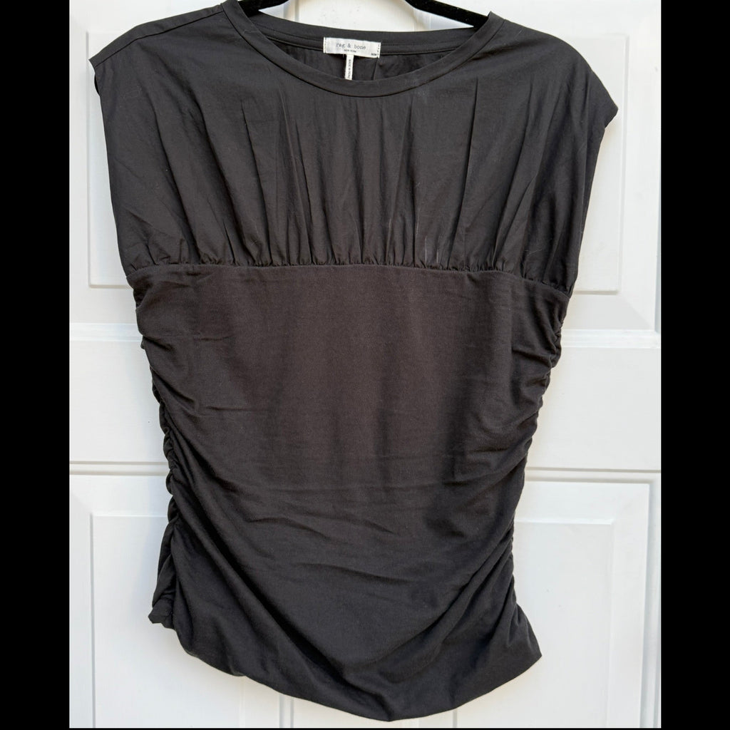 Rag & Bone Mica Banded Top Size Medium