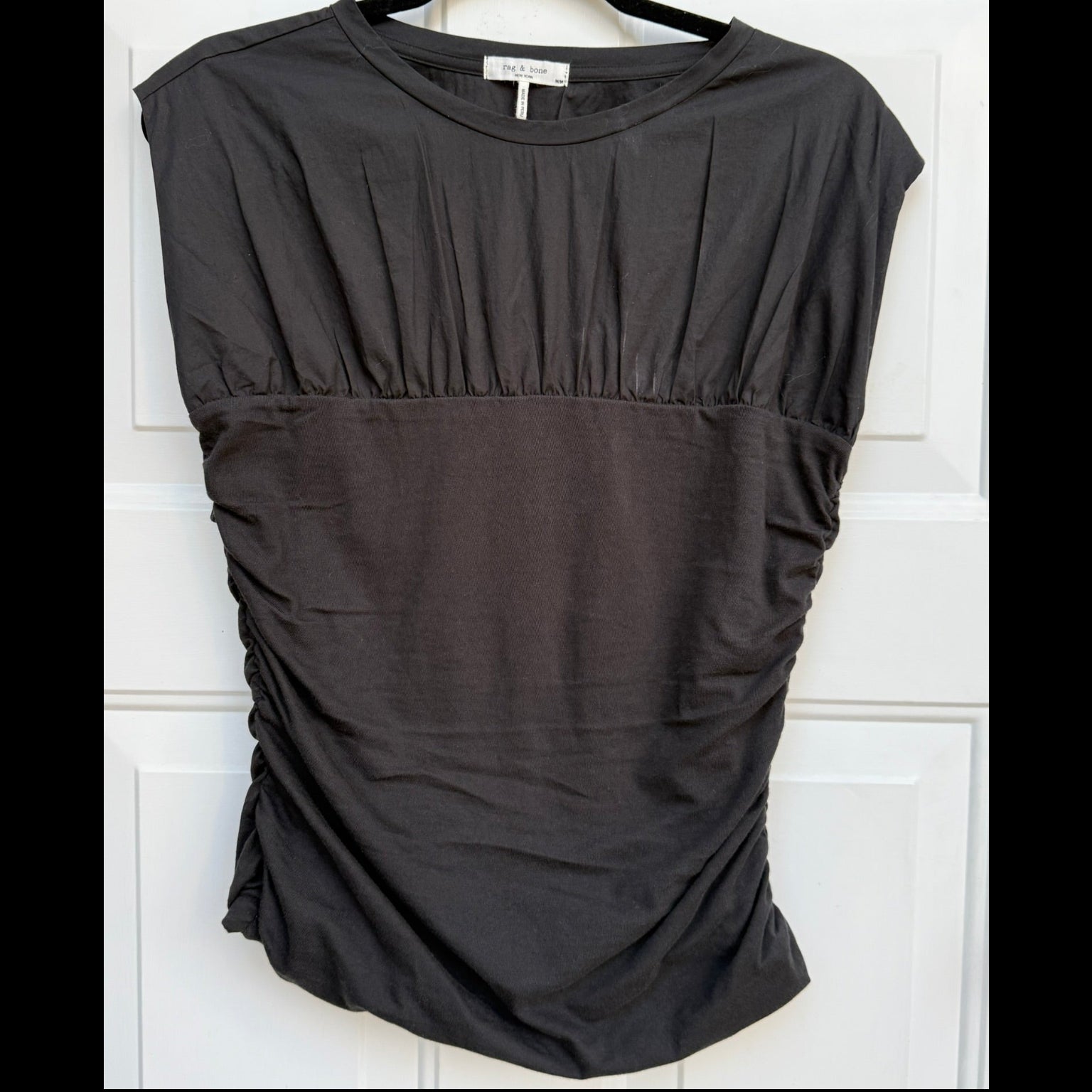 Rag & Bone Mica Banded Top Size Medium