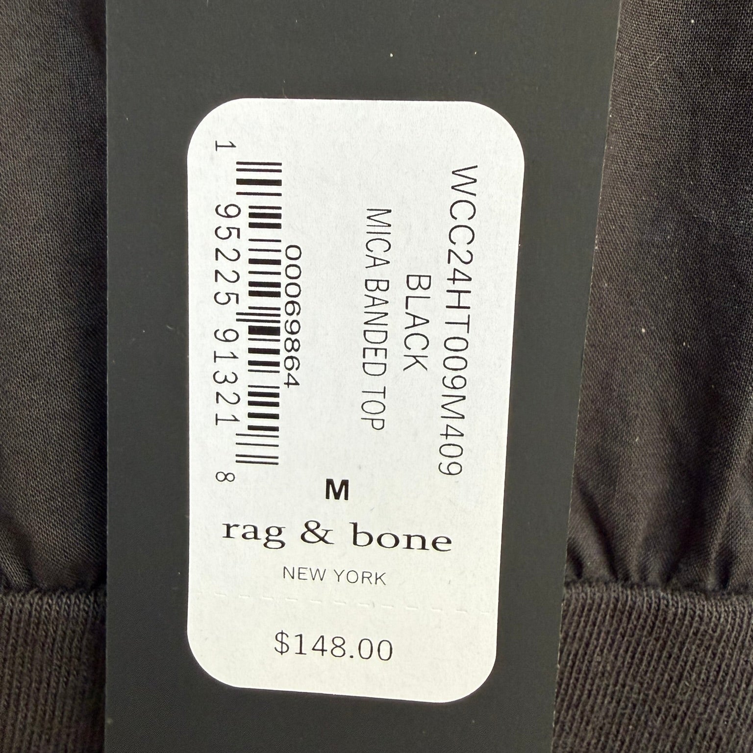 Rag & Bone Mica Banded Top Size Medium
