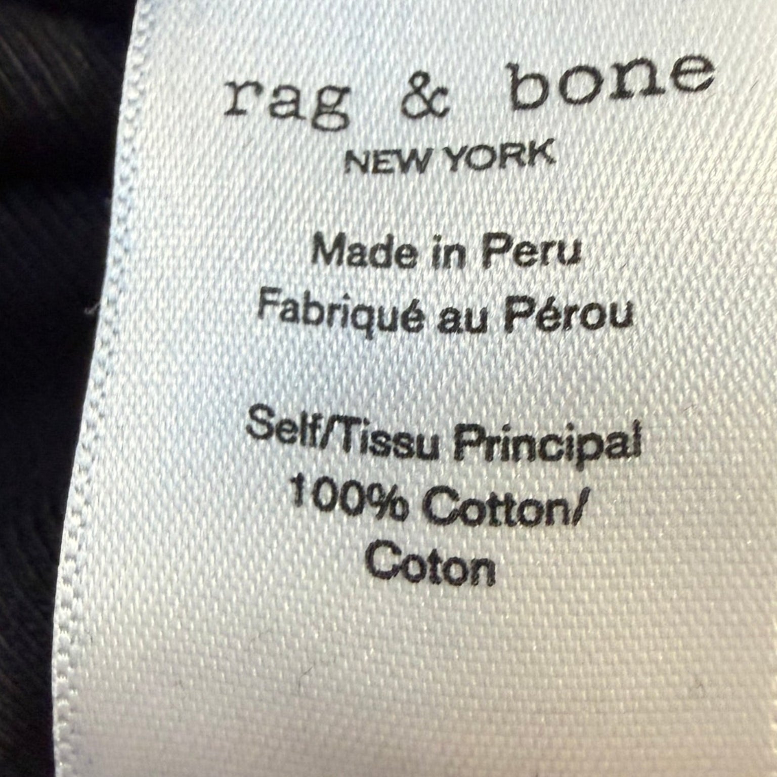 Rag & Bone Mica Banded Top Size Medium