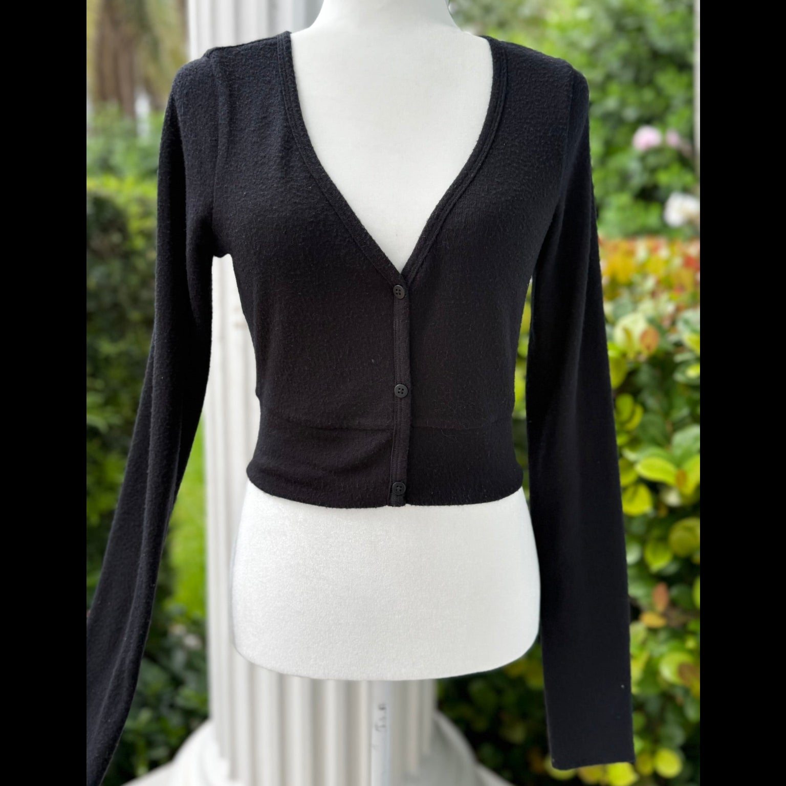 Alo Yoga Crop Cardigan Sweater Size Small