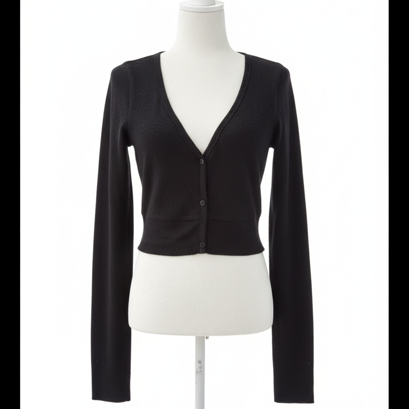 Alo Yoga Crop Cardigan Sweater Size Small
