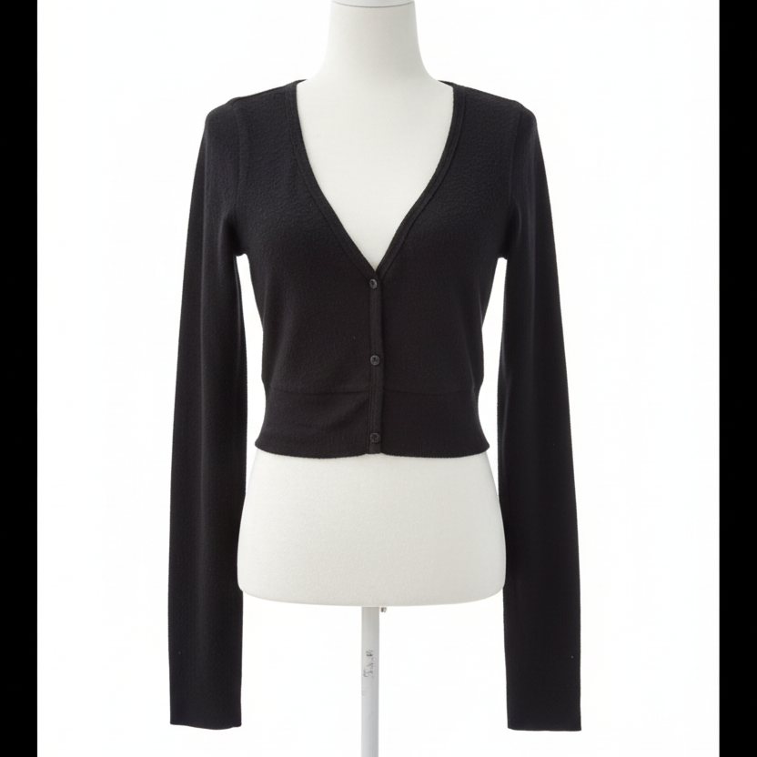 Alo Yoga Crop Cardigan Sweater Size Small