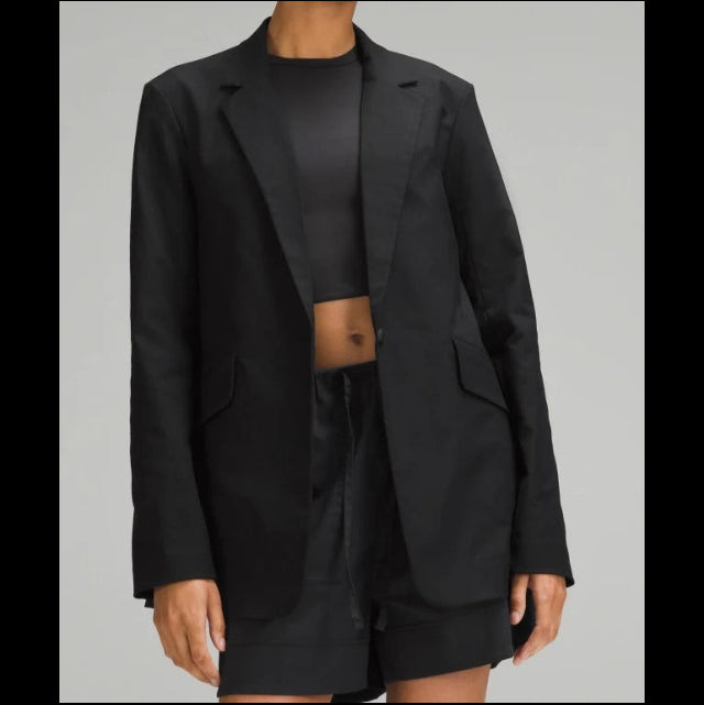 Lululemon Black Performance Blazer Size Small