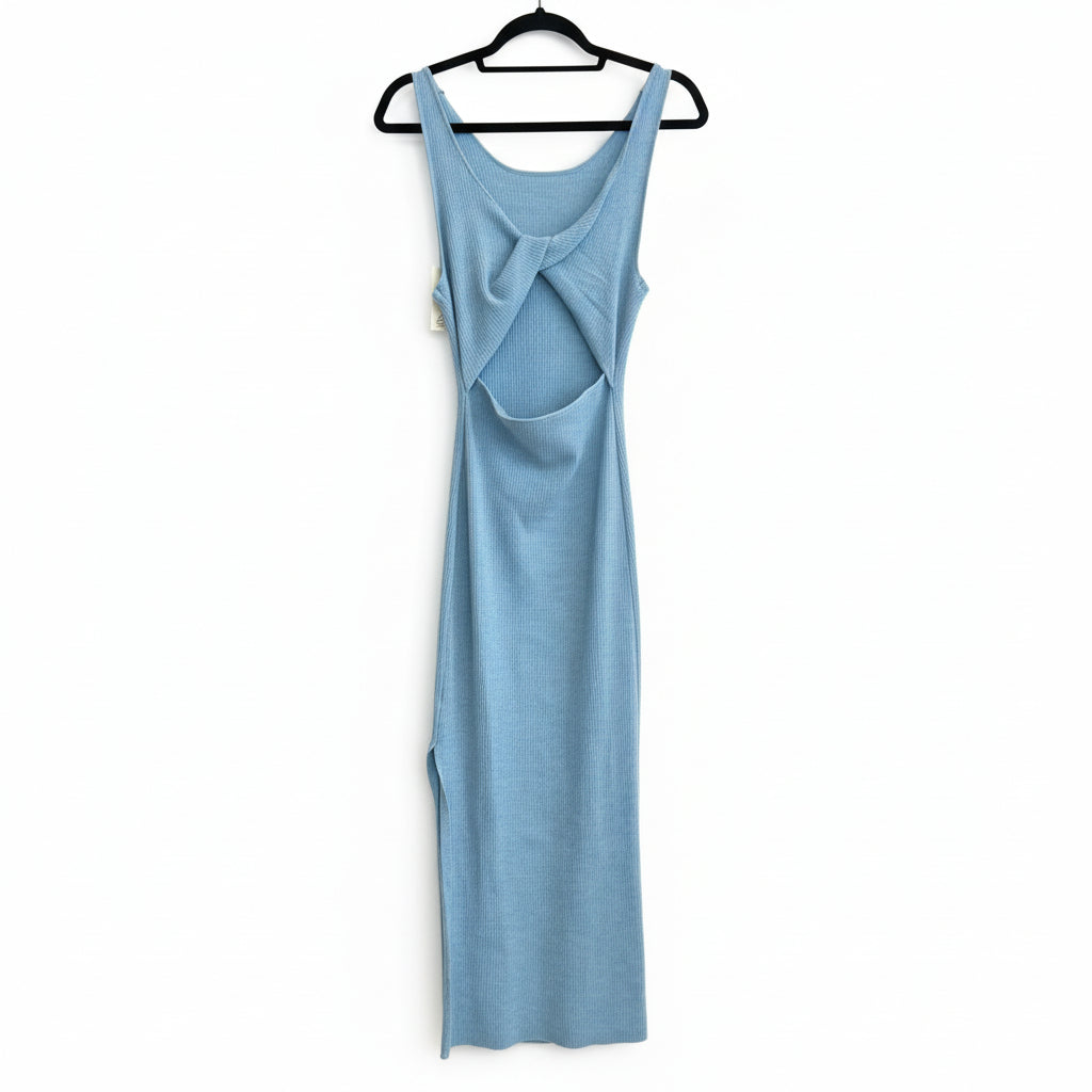 Elan Ribbed Knit Midi Dress