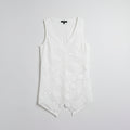 Atina Cristina Sleeveless Lace Detail Tank NWT Sizw XS