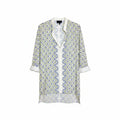 Atina Cristina Printed Geometric Blouse NWT SIze XS