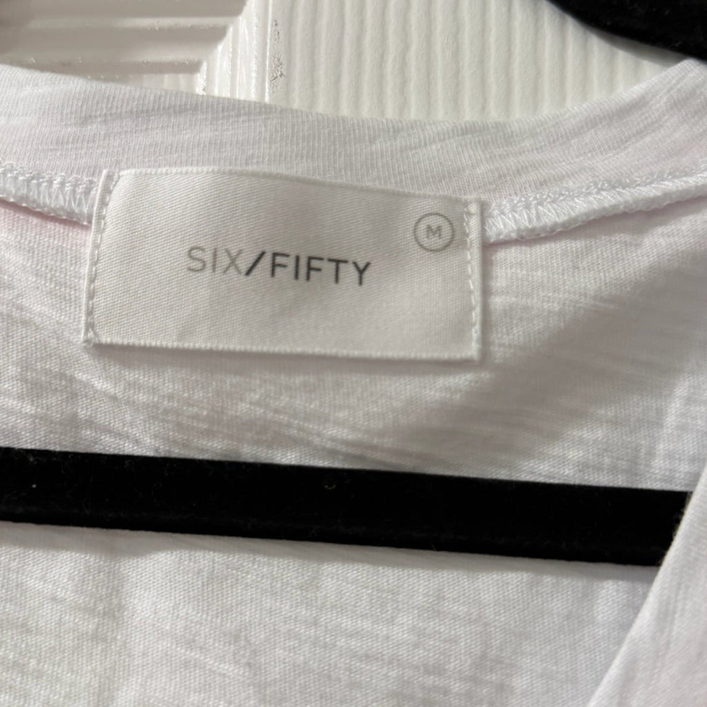 Six Fifty White V-Neck Tank Size M