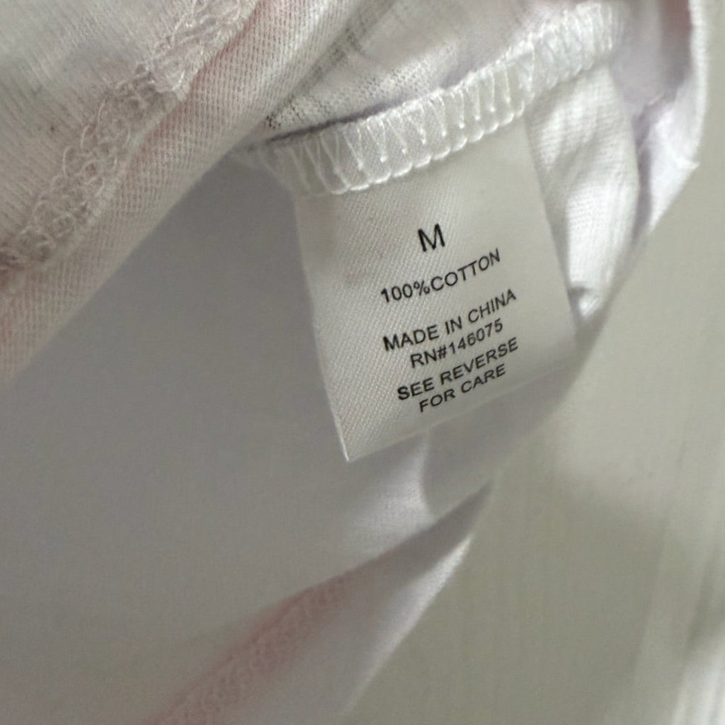 Six Fifty White V-Neck Tank Size M