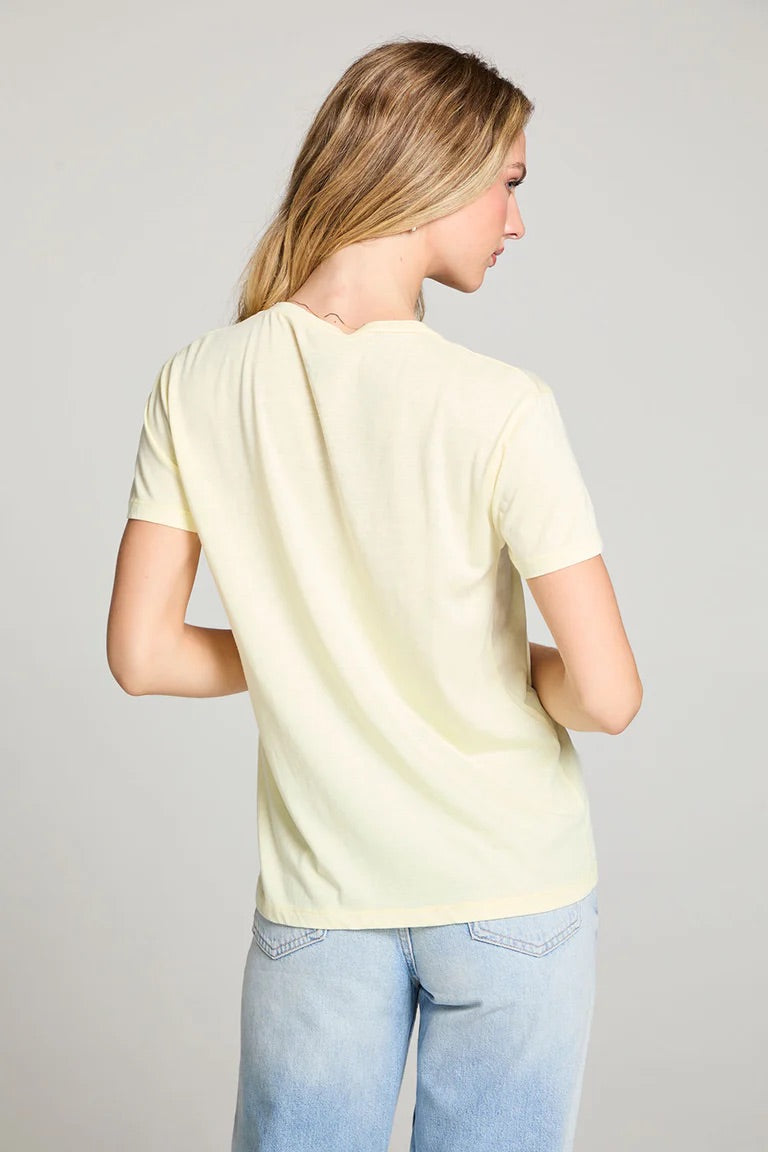 Chaser Vintage Jersey Drop Shoulder Tee - Limon Woodstock- Size Medium