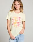 Chaser Vintage Jersey Drop Shoulder Tee - Limon Woodstock- Size Medium