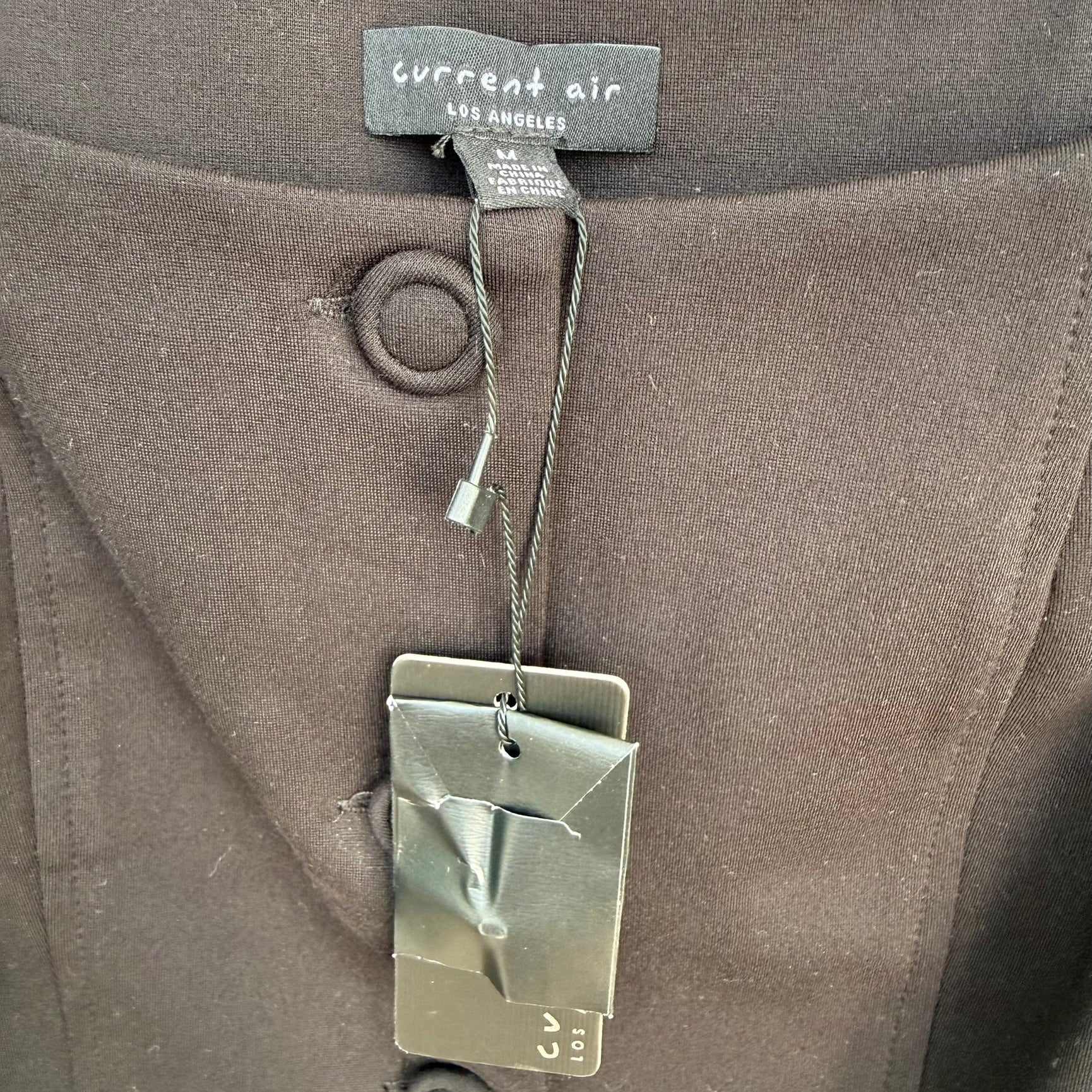 Current Air Square Neck Button Up Vest Top