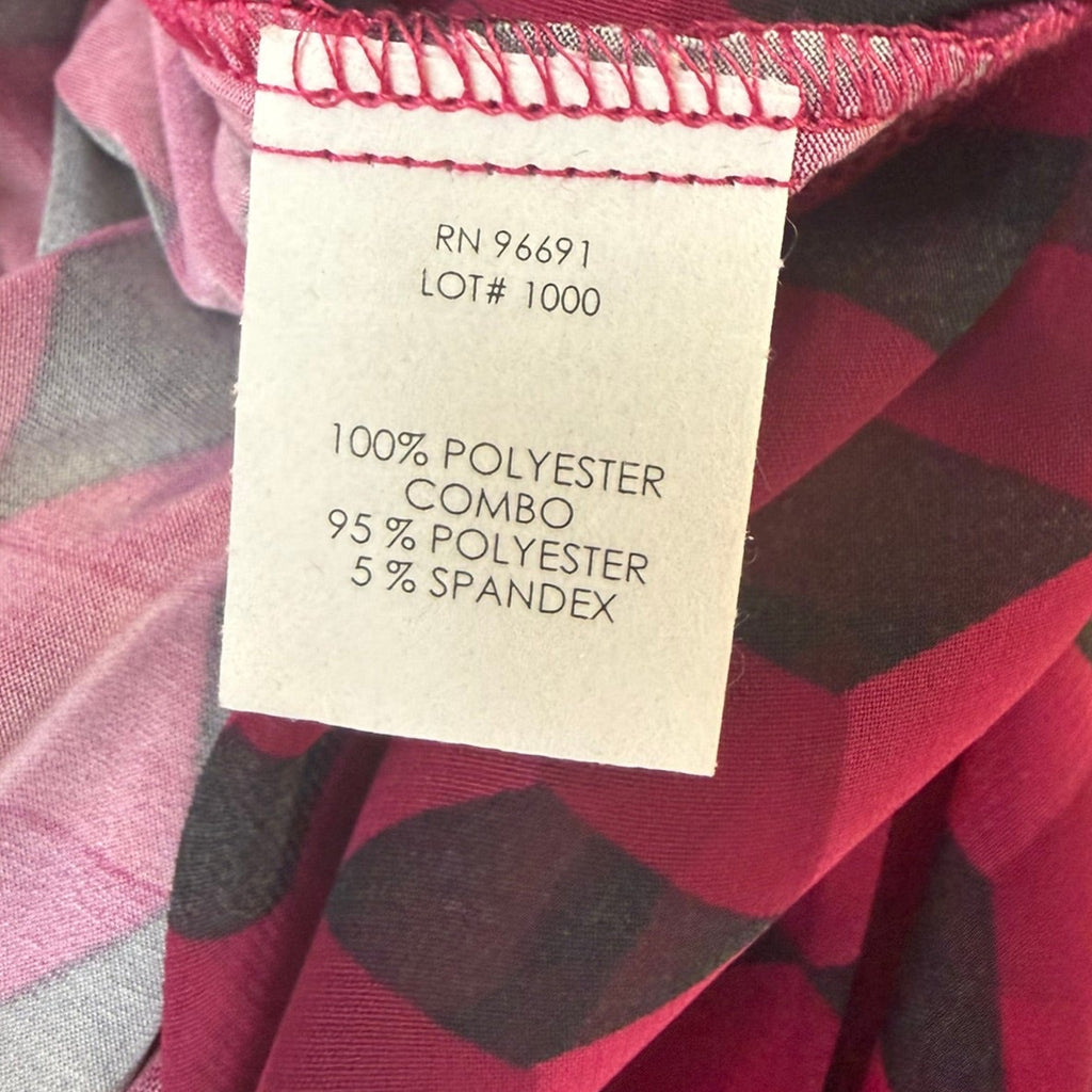 Analili Geometric Print Tunic Size XS