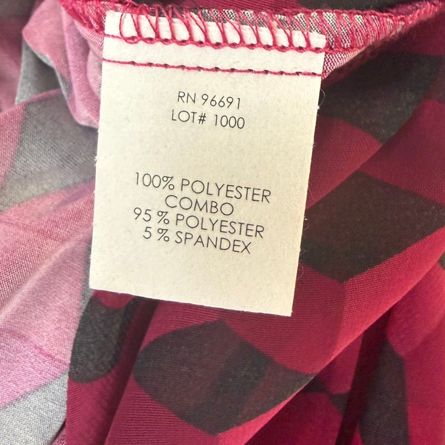 Analili Geometric Print Tunic Size XS