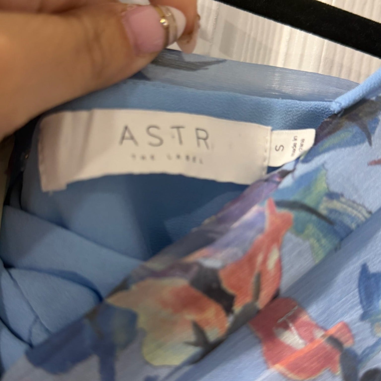 ASTR The Label Kitsune Floral Cutout Maxi Dress Size Small
