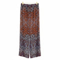 Atina Cristina Paisley Wide Leg Pull On Pants NWT Size XS