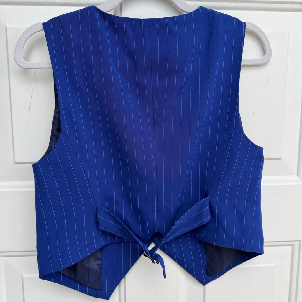 Walter Baker Pinstripe Tailored Vest Size Medium